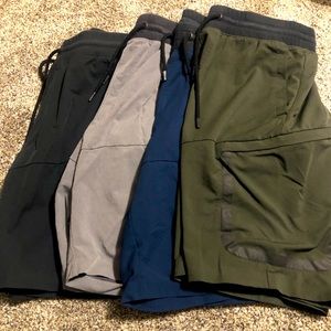 Four pair of Under Armour shorts